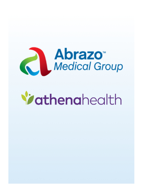 Abrazo Medical Group and athenahealth logos
