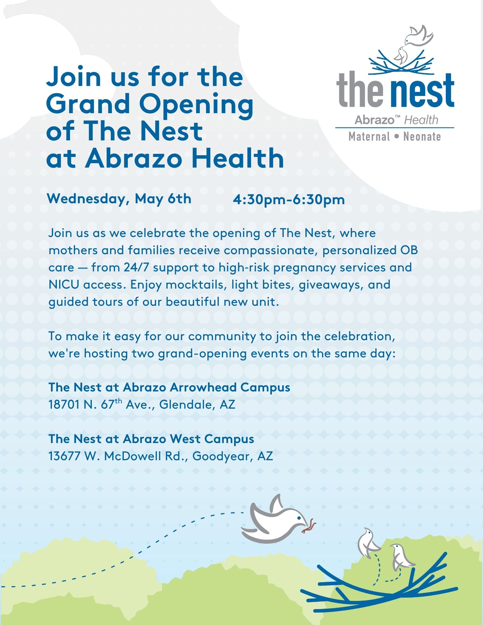 The Nest AH Grand Opening Press