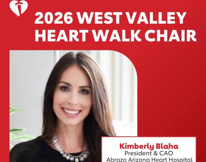 Kimberly Blaha Named 2026 Chair of American Heart Association’s West Valley Heart Walk